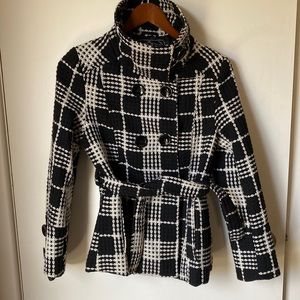 Double breasted peacoat womens size S